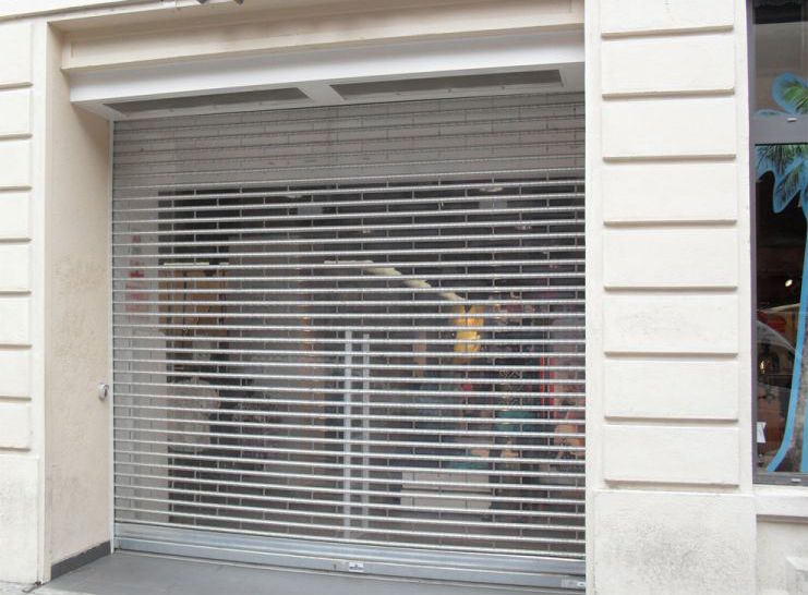 Rideaux Métalliques à Mailles Rectangulaires