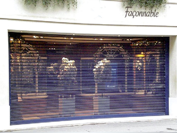 Rideaux Métalliques Microperforés